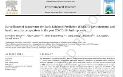 Surveillance of Wastewater for Early Epidemic Prediction (SWEEP): Environmental and Health Security Perspectives in the post COVID-19 Anthropocene
